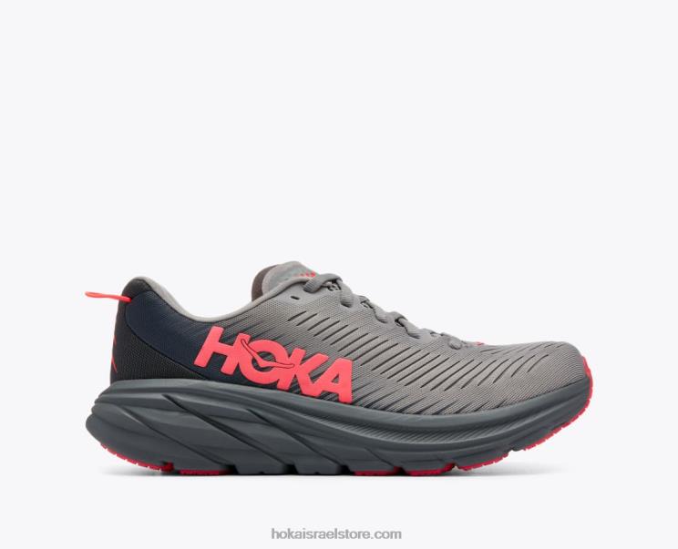נשים Hoka עור כריש/דיווה ורוד רינקון 3 JTHXL35