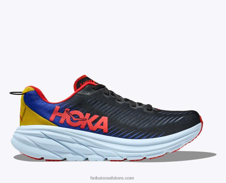 גברים Hoka שחור/כחול מסנוור רינקון 3 JTHXL444