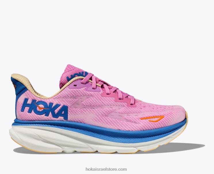 נשים Hoka ביצה/בלאן דה בלאן קליפטון 9 JTHXL683