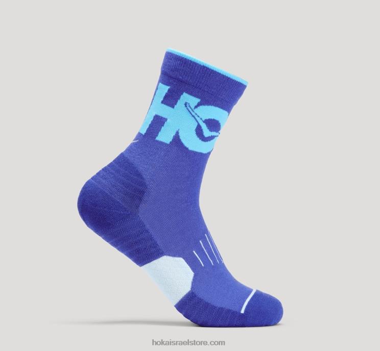 נשים Hoka הכחול/כחול צלילה צוות ריצה גרב JTHXL383