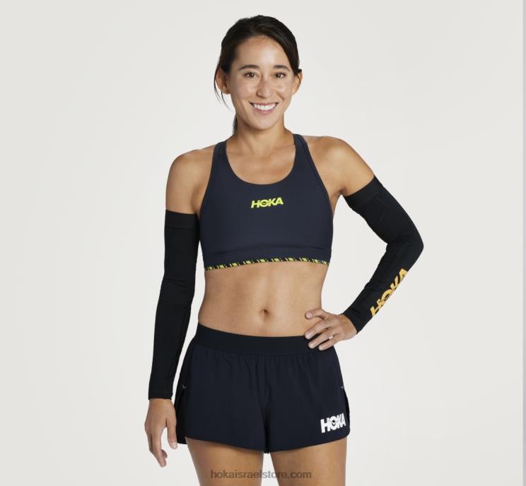 נשים Hoka כחול דיווה שרוולי זרועות הטיסה JTHXL406