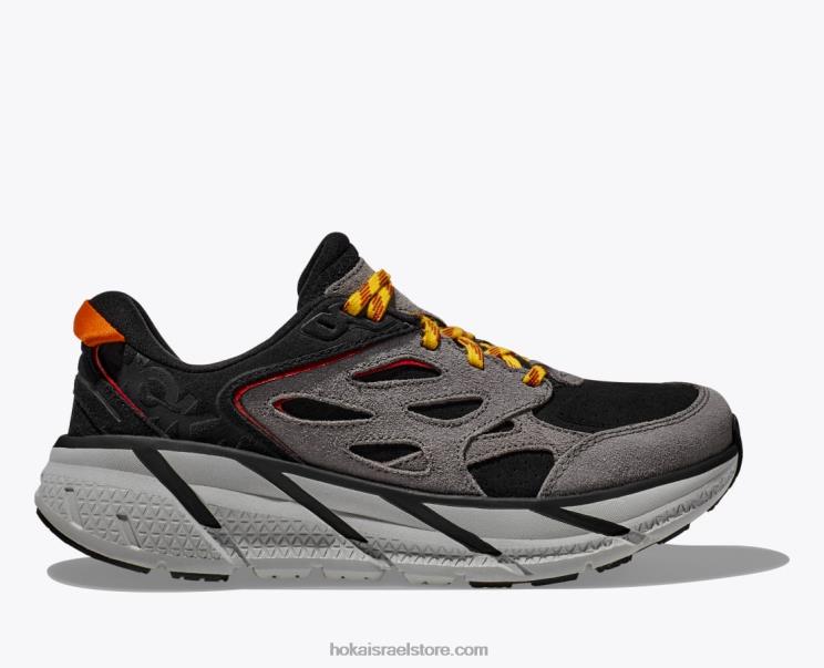 נשים Hoka סלע שחור/ירח זמש קליפטון ל JTHXL69