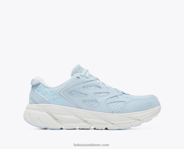 נשים Hoka אוויר מדינה/מעט כחול זמש קליפטון ל JTHXL71