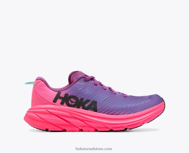 נשים Hoka beautyberry/נוקאאוט ורוד רינקון 3 JTHXL231