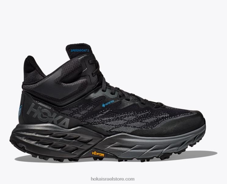 גברים Hoka שָׁחוֹר speedgoat 5 mid gtx JTHXL487