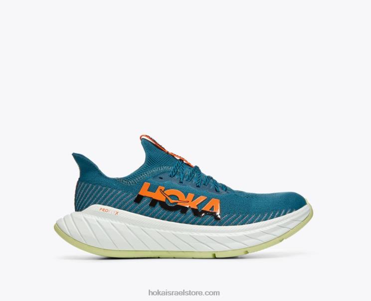 גברים Hoka כחול אלמוג/שחור פחמן x 3 JTHXL460